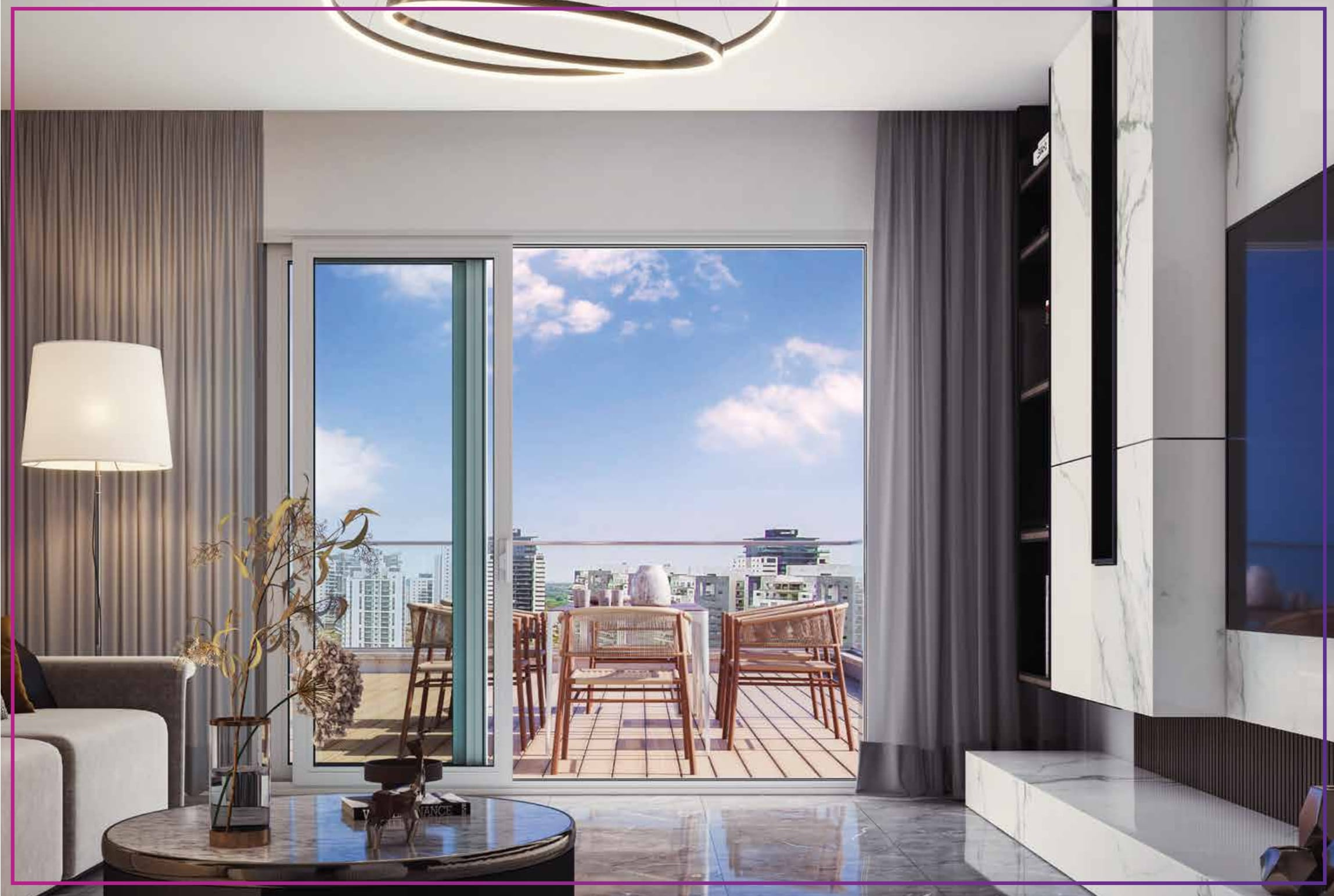 עיצוב פנים - סלון